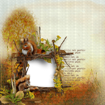 Kaz_Creations Deco  Backgrounds Background  Frames Frame Autumn - δωρεάν png