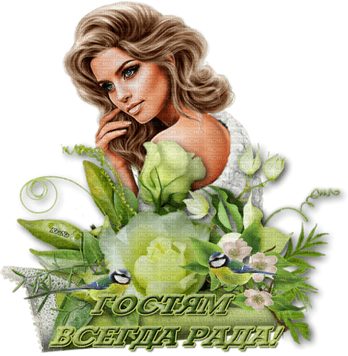spring  woman by nataliplus - png gratuito