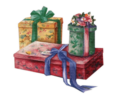 deco cajas regalos navidad dubravka4 - png ฟรี
