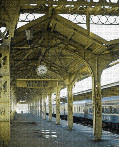 Rena Bahnhof Bahnstation Gleis Vintage - фрее пнг