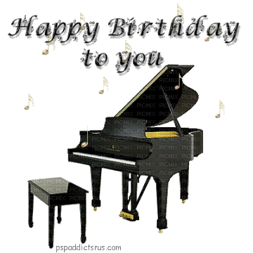 happy birthday animated with music