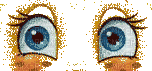 глаза - GIF animado grátis