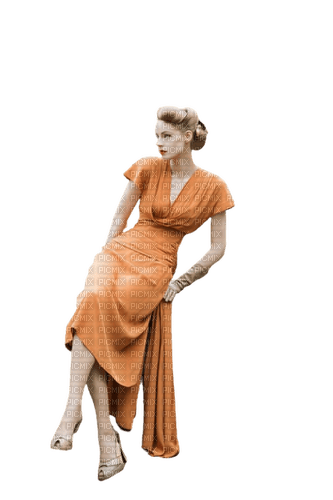 kikkapink vintage woman fashion - png gratuito