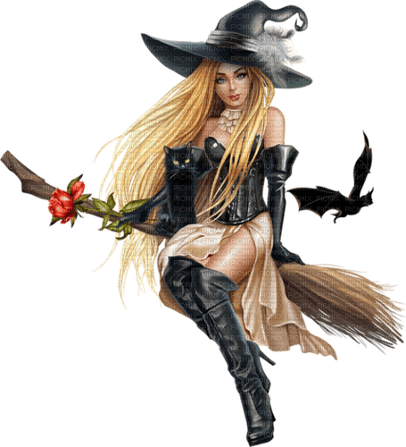 Halloween. Women. Witch. Leila - ingyenes png