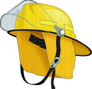 Kaz_Creations Fireman 🔥Firemen Helmet - Ingyenes animált GIF