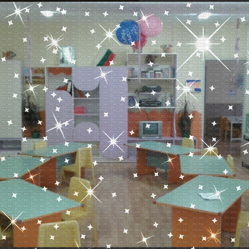 kindergarden background - Darmowy animowany GIF