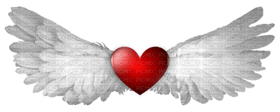 HEARTS WITH WINGS - ingyenes png