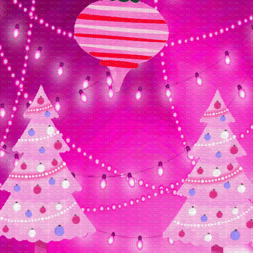 SA   / BG/animated.christmas.tree.ball.pink.idca - Бесплатный анимированный гифка