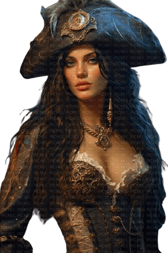 girl, frau, woman, femme, piraten, pirat - ücretsiz png