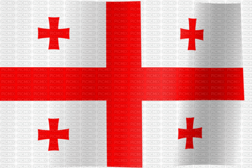 flag of georgia - Zdarma animovaný GIF