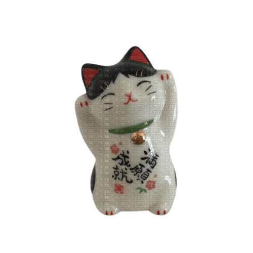 cute ceramic cat - PNG gratuit
