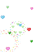♥Kawaii Hearts♥ - GIF animé gratuit