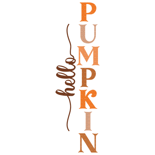 Pumpkin Text - Bogusia - darmowe png
