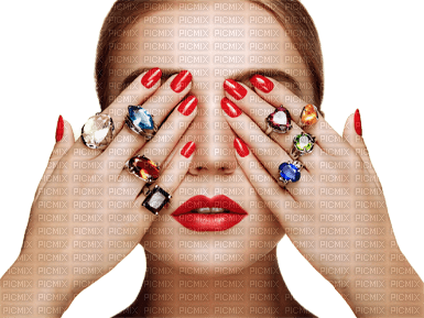 woman finger nails bp - gratis png