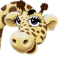 girafe - Gratis animeret GIF