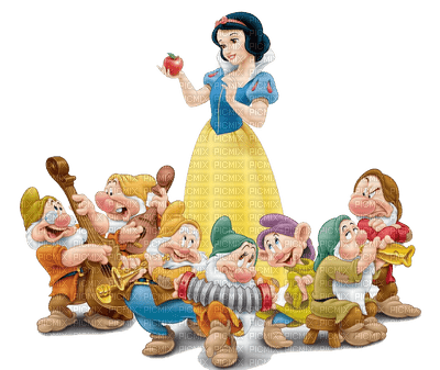 snow white blanche neige - gratis png