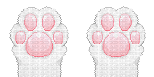 cat paws - 無料のアニメーション GIF