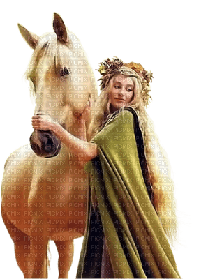 femme avec cheval.Cheyenne63 - ilmainen png
