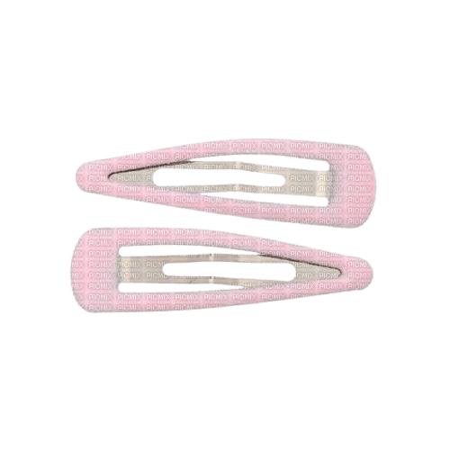 pink hair clips - besplatni png