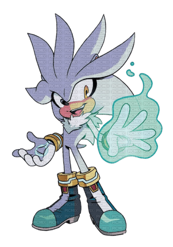 IDW Silver the Hedgehog - фрее пнг