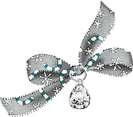 soave deco christmas winter animated bow  jewelry - Gratis animeret GIF