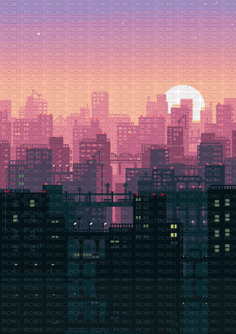 Background City - 免费动画 GIF