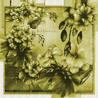 Y.A.M._Vintage backgrounds yellow - 免费动画 GIF