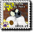 Petz Covid-19 Stamp - Free PNG