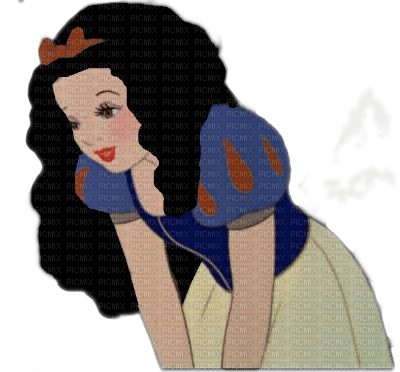 Snow White with Long Hair - Free PNG