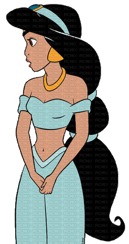 Jasmine Aladdin - Free animated GIF