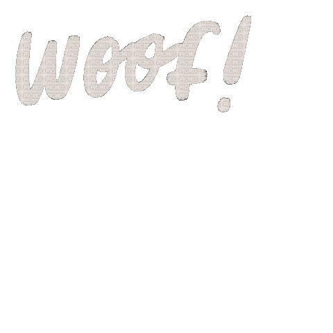 Dog Text - GIF animasi gratis