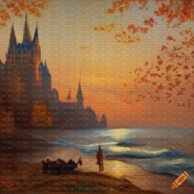 Autumn at Hogwarts - PNG gratuit
