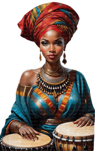 Африканская женщина - kostenlos png