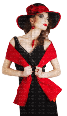 mujer con sombrero by EstrellaCristal - png grátis