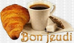 café croissant - PNG gratuit