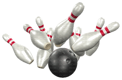bowling - Gratis animerad GIF