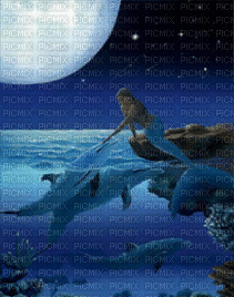 mermaid--NitsaPap - GIF animado gratis