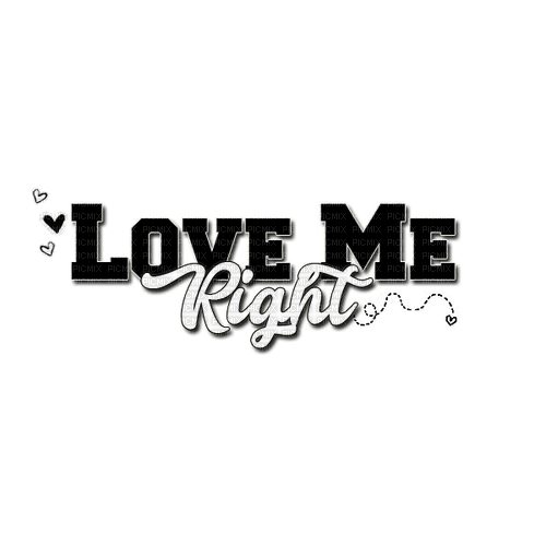 ..:::Text-Love me right:::.. - δωρεάν png