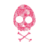 emo scene skull - Gratis geanimeerde GIF