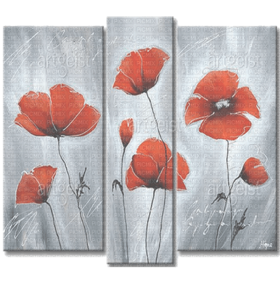 coquelicot deco poppy flower - δωρεάν png