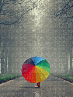 maj paysage pluie - 無料のアニメーション GIF
