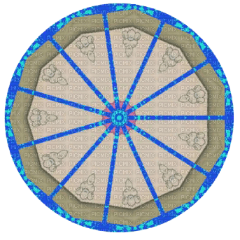Blue Mandala - безплатен png