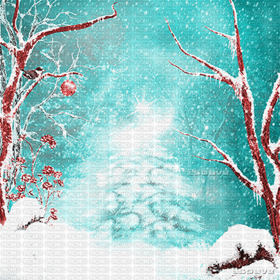 soave background animated winter christmas - Бесплатный анимированный гифка