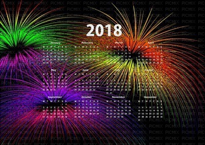 kalenteri 2018 - nemokama png