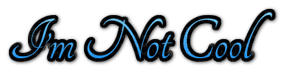 Text I`m Not Cool - 無料png