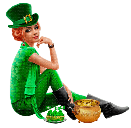 st. Patrick woman  by nataliplus - δωρεάν png