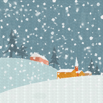 kikkapink winter snow background animated - GIF เคลื่อนไหวฟรี