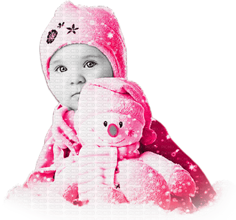 soave children girl baby toy winter christmas - 無料png