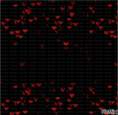 BLACK FOND AND RED HEART STAMP - Gratis animeret GIF