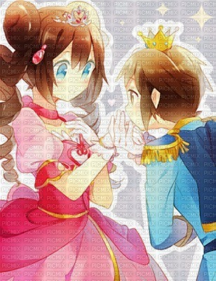 une princesse et un prince - zadarmo png